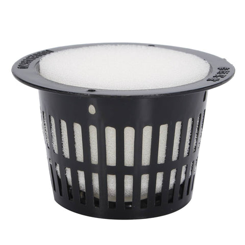 10Pcs Mesh Pot Net Cup Basket Hydroponic System Garden Plant Grow Vegetable Cloning Foam Insert Seed Germinate Nursery Pots