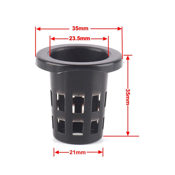 50pcs Growing Basket Hydroponics Basket Vegetable Soilless Growing Plastic Mesh Pot High Quality Garden Planting Pots