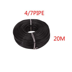 50M 4/7MM Greenhouse Garden Irrigation Automatic Watering Pipe Fittings Accessories Automatic Accessories Drip Drip Irrigation