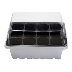 12 Cells Nursery Pot Planting Seed Tray Kit Plant Germination Box With Lid Garden Grow Box Garden Planter Seedling Pot