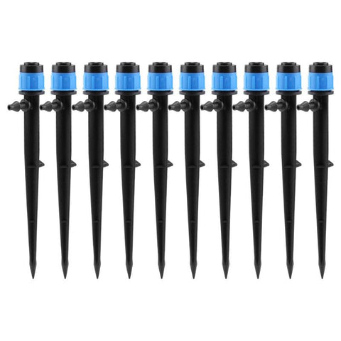 10pcs drip Irrigation Sprinkler Spray Dripper Garden Plants Watering Nozzle Drip Irrigation System Sprinklers Watering kits