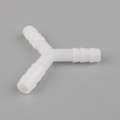 10pcs 8mm Water Barb Tee Straight Cross Connector 2 3 4 way Adapter Aquarium Plastic Joint Garden Irrigation Fish Tank Accessory