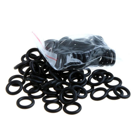 50PCS O-Type Waterproof Gasket Washer Flat Ring Gasket Washer Rubber Ring Machine Faucet Seal Pipe Tube Joint Seal