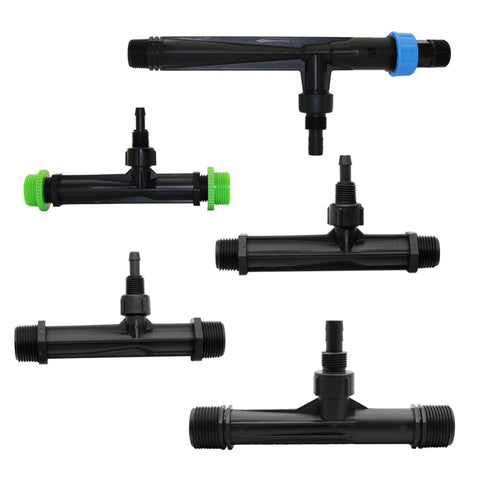 Irrigation Venturi tube 1/2", 3/4", 1" male thread Agriculture Venturi Fertilizer Injector Automatic Fertilization 1 Pcs