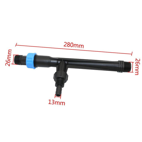 Irrigation Venturi tube 1/2", 3/4", 1" male thread Agriculture Venturi Fertilizer Injector Automatic Fertilization 1 Pcs