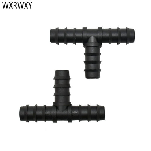 1/2" Garden hose tee water splitter 16mm hose 3-way connector garden irrigation connector barbed drip irrigation fittings 8pcs