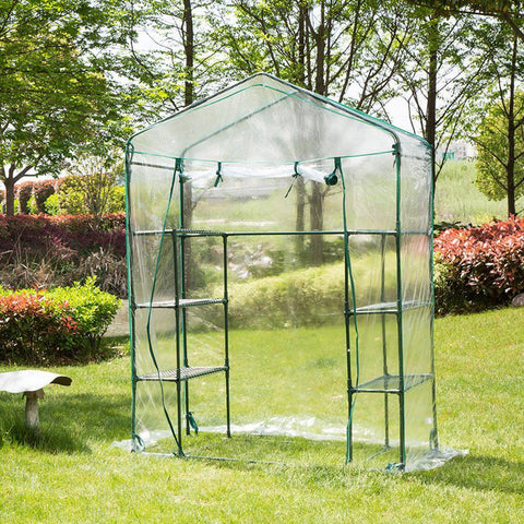 Home Plant Portable PVC Greenhouse Garden Cover Plants Flowers Mini Garden Cover Without Iron Frame