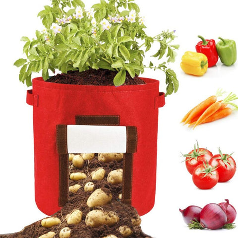 1pc Plant Growth Bag home Potato greenhouse Vegetable Planting Bag Moisturizing jardin Vertical Garden Grow Bag Garden supplies