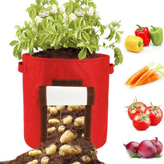 1pc Plant Growth Bag home Potato greenhouse Vegetable Planting Bag Moisturizing jardin Vertical Garden Grow Bag Garden supplies