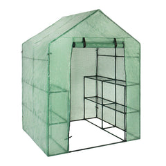 Portable Plastic Garden Greenhouse Cover  For 2 Layer Mini Walk In Greenhouse Outdoor Protect Plants Flowers (no Iron Stand)