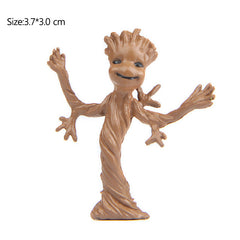 Strongwell Baby Groot Flowerpot Flower Pot Planter Figurines Tree Man Cute Model Toy Pen Pot Garden Planter Flower Pot Gift