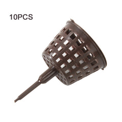 Newest 10pcs/set Fertilizer Lid Bonsai Planting Basket Gardening Supplies Garden Nursery Automatic Fertilization Fertilizer Box