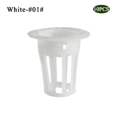 10pcs Heavy Duty Hydroponic Mesh Pot Net Cup Basket Hydroponic Aeroponic Plant Grow Garden Clone