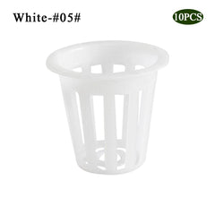 10pcs Heavy Duty Hydroponic Mesh Pot Net Cup Basket Hydroponic Aeroponic Plant Grow Garden Clone