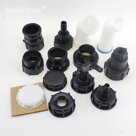 Free Shipping IBC tank 2" Buttress Female Adaptor camlock Tap Cap With Hole CoarseThread Total Type