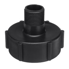 1Pc 1000L IBC Water Tank Garden Hose Adapter Fitting 60mm Adaptor 0.75 Garden Hose Pipe Valve Accessories Tank Adapter Connector