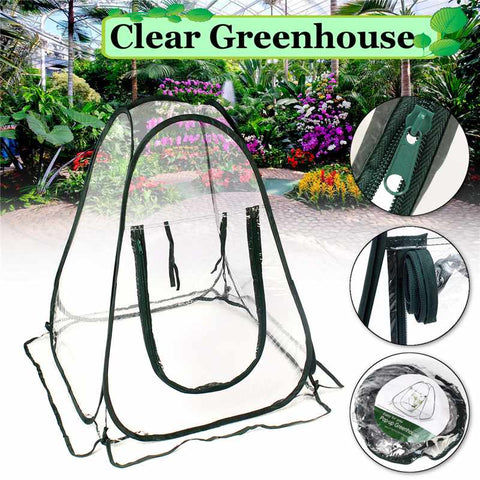 Garden Greenhouse Portable Folding Mini Transparent Greenhouses PVC Warm Room high-quality PVC Warm Garden set